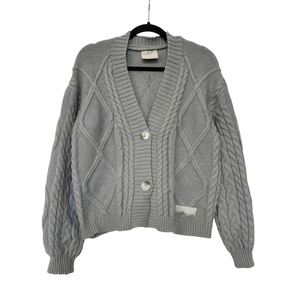 Taylor Swift The Tortured Poets Department Cardigan Sweater Swiftie Cable Knit